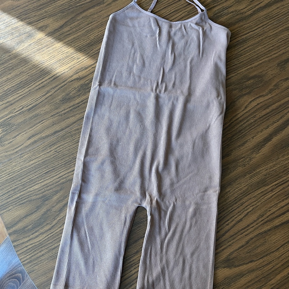 Brown/Tan short style Jumpsuit